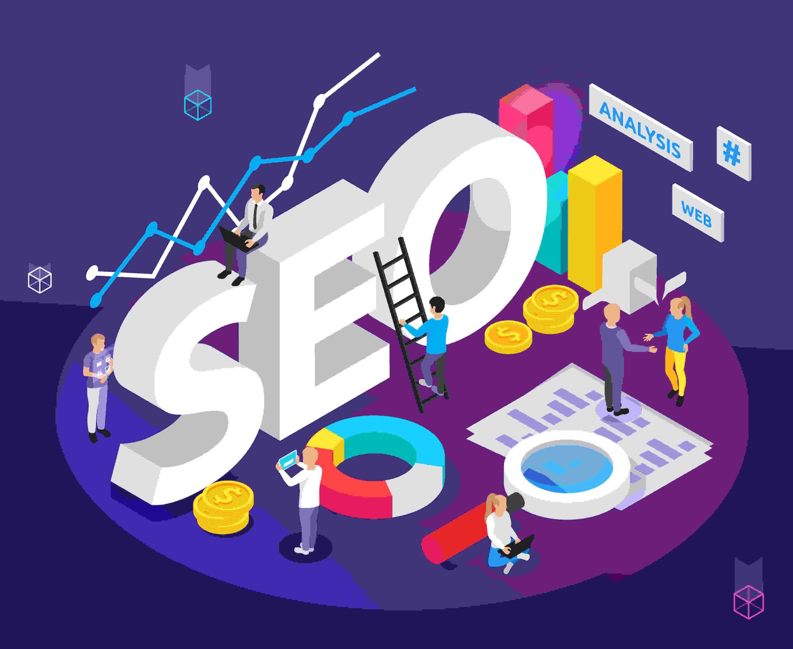 SEO analysis isometric composition with web optimization symbols vector illustration SSUCv3H4sIAAAAAAACA3WRTU/DMAyG/0rkc8VA3HqfkJAQE+M2cXBT01lL4ypOO8rU/46zD2kXbv54Y79+coIGlT3UJ+AQRs0JM0uE+qkCajlLYgxQPy4VaMY8KqlpLfOYqbPuOb8N2Z1KHWrYchd1tZ37RoKCvR0bq76xegoBI8mosFQ39Sf5fZQg3fyf9KsC7Cj6uSy37YkC4dnLzlqHY6bUX41N3JJcQhxbLiFM4tF81M/FuB0pfal2CYc9+8QTpZK3pD4V8+t3hxHDrKyOVXrKib3z0g+iXPC4I+e9O1LjZMjc8+8ZmtPLvW4ib+DcPdAHtzaa2ARy683Wxrfug2JLporudfPiviX1BqOC/FOQQHVlc5mlKy/R05BHDKt8j0sO9lfLsvwBbD4VockBAAA=